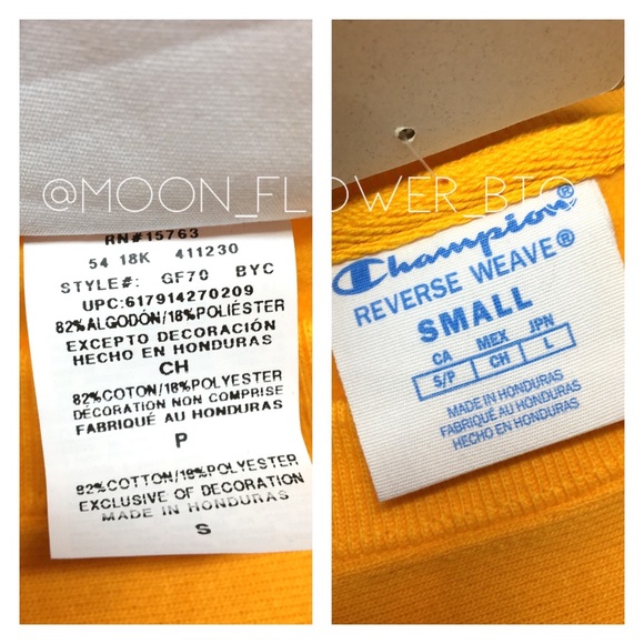 Champion Reverse Weave Crew Neck Sweatshirt - Picture 13 of 14